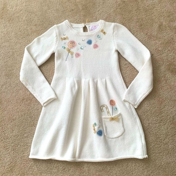Other - HOST PICK 10/30!!!! 🎉Lulu Rain Cream Sweater Dress